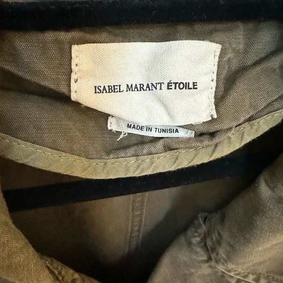 Lightweight Isabel Marat Etoile Peacoat. Size 40. Gently worn. - Picture 2 of 2